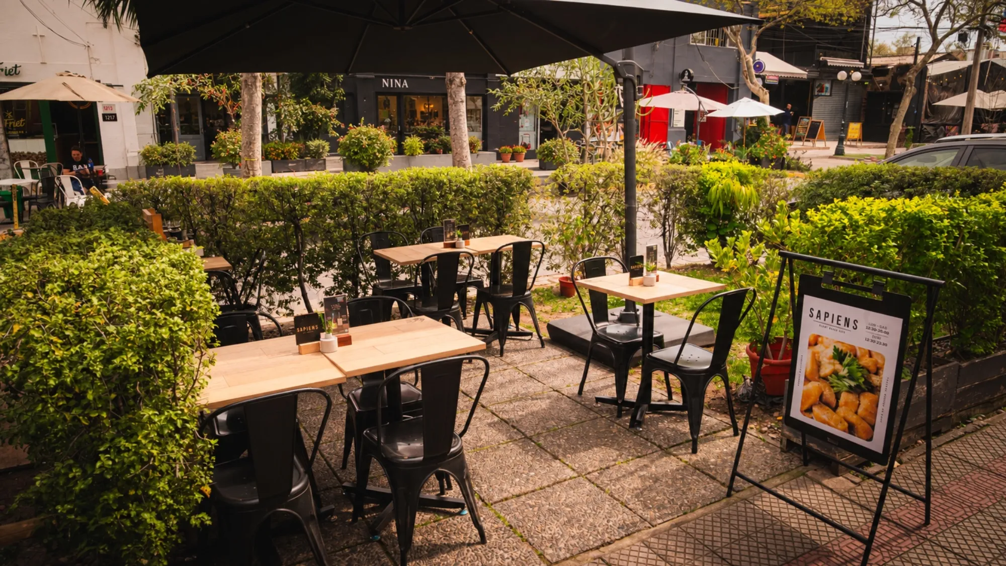 Terraza de Sapiens